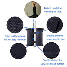 TESSLOVE - Sacchi di sabbia per gambe, per tenda pop-up, ombrello da patio, mobili da esterno (solo borse, sabbia esclusa), Cruz V2 Fresh Foam, 6pcs