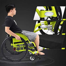 Carrozzine Semoventi, Transito Portatile Viaggi Sport E Tempo Libero, Portatile Super Leggero con Rimozione Rapida dei Pneumatici Comodo Cuscino Sospensioni Pneumatici Ruota Lega Spinta Sa