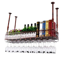 YZ-YUAN Armadi per Vino Scaffali per Bar Scaffali galleggianti Scaffali per Vino a Parete, portabicchieri da Appendere Portabottiglie Rustico Portabottiglie Scaffali Multifunzione Applicazione Decor