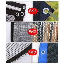 MAIZ Velas de Sombra Telas para Toldos Privacy Screen Balcone Privacy E Protezione del Vento Grinza-Libera alle Intemperie Resistente Ai Raggi UV del Vento Leggermente Trasparente