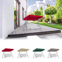 Swing Canopy Replacement Copertura superiore impermeabile per Outdoor Garden Patio Porch Yard 164 114 15 cm verde