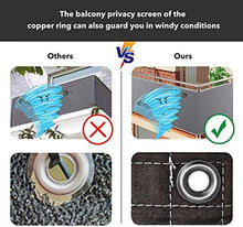 Losxy Frangivista e Telo, Resistente alle intemperie Anti-UV, Tende da Balcone Resistente agli Agenti atmosferici, di Facile Manutenzione, Rete per Balconi per Giardino, Balcone