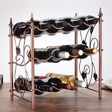 LHQ-HQ cremagliera del Vino cremagliera del Vino del Ferro Esposizione Domestica cremagliera Soggiorno Vino Bar Rack cremagliera a più del Vino della Bottiglia espositore da Tavolo battuto