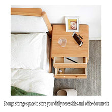 GXT WGZ- Comodino Camera Locker, Camera da Letto Comodino, Soggiorno Locker, Living Room Divano Fianco del Mobile (Color : Wood Color)