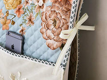 LANG ZI Copri +Testiera+Letto Fodera per Testata Letto Copri Testata Letto 150/160/200 CM Matrimoniale/Singolo Premium Imbottita Elastica Copritestata Letto Protezione Anti-Collision.