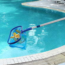 Fenteer Rete per Skimmer per Foglie da Piscina con Rete per La Pulizia di Pali A Maglia Fine