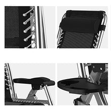 CGF- Sedie a sdraio Pieghevoli Sedia Pieghevole Sedia da Salotto Portatile Zero Gravity Facile Regolazione Multi-Angolo Pieghevole per Interni ed Esterni