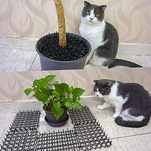 asterisknewly Gatto Scat Mat con Punte Tappeto Deterrente Tappetino Anti Cat Cat Dog Repellente per Animali Tappeto per Esterni per Giardino, Recinzione