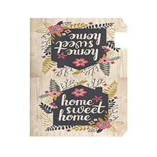 Home Sweet Flower Legno Primavera Estate Floreale Casella Postale Copre Magnetica Grande Casella Di Lettera Avvolge Giardino Cantiere Casa Decor Oversize Dimensioni 64,8 x 53,3 cm