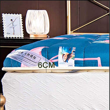 LUGEUK Tappetini da Tatami in Stile Giapponese, materassi da Studente Pieghevoli, materassi Tatami futon Pieghevoli, Pad materassi Morbidi e Spessi per dormitori Singoli e Doppi Studenti