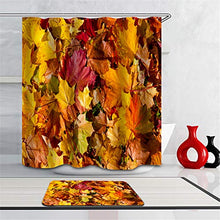 LIYAN Combinazione Bagno. Immagini Chiare E Colori Vivaci Rendono Il Tuo Bagno Pieno di Vita. Accessori da Bagno. Foglie Cadute Gialle.
