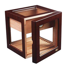HYY-YY Cedar Cigar Humidor Creativo Trasparente Piccolo Vetrina Pianoforte Vernice Humidor