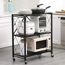 YIN YIN Carrello per ripiani Carrello ripiano, cremagliera in acciaio al carbonio mobile conveniente grande capacità di stoccaggio soggiorno bagno camera da letto rack 72X38.4X85.2 CM 2 colori Carrell