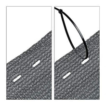 Relaxdays Rete Frangivista, Copertura per Ringhiere, Protezione Raggi UV, Tessuto Resistente, HxL 1,2 x 10 m, Antracite, Meter