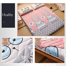 Dormire Tatami Materasso Da Terra Pieghevoli Futon Tatami Materasso Morbido Spesso Dormire Pad Rotolo-fino Giapponese Dormitorio Studenti Materassi Pad Singolo Doppia Letto Pad E 90x190cm(35x75inch)