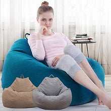 Ghopy - Fodera per poltrona a sacco per adulti e bambini, gigante, senza imbottitura in tessuto, per grande divano, grande poltrona da salotto, sedia a sdraio, per interni ed esterni