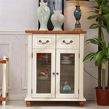 GFBVC Credenza Buffet Credenza, Cucina Governo di immagazzinaggio, Consolle Credenza con cassetto, Ingresso e Dining Room Furniture (Color : White, Size : 80x45x100cm)