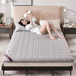 YOLL Materasso Tatami Giapponese Ispessimento Materasso Futon Pieghevole in Peluche, Materassi Letto futon Soggiorno Tappetino Quattro Stagioni Pelo Letto Pigro stuoie per Camera da Lett