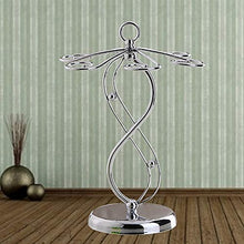 AleXanDer1 Porta calici Acciaio Inossidabile Wine Glass Gancio, Elegante Cremagliera di Vetro di Asciugatura/Bicchieri di Vino Cremagliera/Calici Holder Storage con 6 Ganci (Color : Sliver)