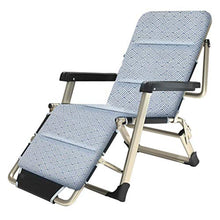 SHUAIIJUAN Sedia per il tempo libero domestico Pieghevole Zero Gravity Sdraio reclinabile esterna del giardino Sedia con cuscino di svago Relaxer sedia a sdraio sedie a sdraio for Office Beach Camping