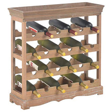 vidaXL Mobile Portavini Design Elegante Senza Tempo Spazioso Funzionale Resistente Solido Cantinetta Portabottiglie Mobiletto Vino Marrone MDF