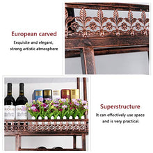 Scaffale in vetro per vino appeso a doppio strato, portabottiglie per soffitto per aumentare lo spazio di archiviazione, altezza regolabile per bar in ferro battuto, dimensioni 100x31 cm, colore ner
