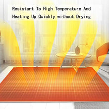 ZZLYY Tappetino Riscaldante con Termostato, Pratico Design in Tessuto Pieghevole Termoforo Elettrico, Adatto per Letto E Pavimento Moquette Riscaldata,A,140cmX200cm