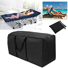 Keyohome Borsa per Cuscini da Giardino per Mobili Resistenti Borse da Viaggio Borsa da Trasporto Custodia Organizer con Maniglie per Casa e Patio Albero di Natale (122x39x55cm)