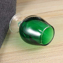 NUOBESTY Bicchiere di Vino Scherzo Giocattoli No Versare Bicchiere di Vino Pesce D'aprile Scherzo Ingannevole Puntello Verde
