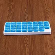 BESTonZON Portapillole Mensile 31 Giorni Organizzatore Mensile di Pillole Dispenser Giornaliero di Medicinali per Piccole Pillole per Viaggi d'Affari Uso Quotidiano