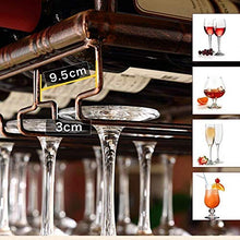 HTDZDX Wine Rack Wine Rack Europeo Bar Capovolto Wine Rack Rack Creativo Casa Alta Vino (Size : 80 * 35cm)