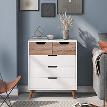 Credenza moderna bianca credenza in legno armadio multifunzione cassetto armadio comodino per camera da letto soggiorno sala da pranzo ingresso