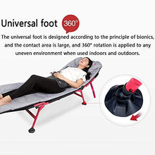 ZHANGYY Patio Chairs Lounge Chair, Folding Bed Home Single Lunch Break Nap Lounge Office Simple Portable Sun Lounger Durable