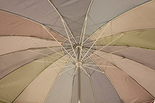 Joy Summer Ombrellone Alluminio Spiaggia Mare Giardino Arcobaleno 240 cm 16 Stecche in Fiberglass