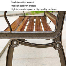 household products Panchine con Schienale, sedie da Giardino da Cortile, panchine Doppie, sedie da Parco, panchine da Esterno