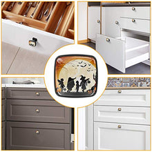 Usanze di Halloween 4 PCS Pomelli per Porta, Pomolo per Mobile, Pomelli per Mobili con Viti, Maniglia per Armadietto, Pomelli per Porta, Pomelli per Cassetti per Porta, Armadio, Cassetto e Credenza