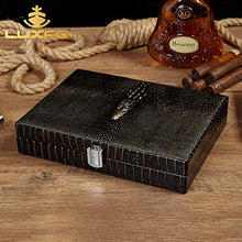 Scatola Per Sigari Tridimensionale Con Testa Di Coccodrillo Scatola Regalo Portatile Per Sigari Accessori Per Sigari Set Per Sigari In Vera Pelle Usa Il Viaggio In Modo Razionale