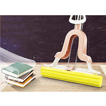 SSAYY Spray Mop Straccio per Mop di Cotone per Colla per Uso Domestico/Mop di Spugna Assorbente/Pieghevole Retrattile/Design con Impugnatura Umanizzata