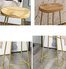 ZEH Sedia da Pranzo, Sedia, Sedia, seggiolone, seggiolone, Sgabello Bar Sgabello Schienale poggiapiedi contatore bistrot Colazione Pub Cafe Cucina Altezza Meta FACAI (Color : 1, Size : 75Cm)