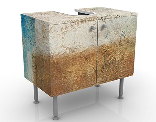Mobile per lavabo design Elements Of Life 60x55x35cm, basso, Larghezza: 60cm, regolabile, mobiletto da lavandino, lavandino, mobiletto da lavabo, lavabo, mobiletto, bagno, bagnetto, mobile da bagno