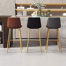 GYPPG Home Dcor Mobili - Sgabelli Bar bancone - Seggiolone Cucina per la Colazione - Sedile Pub in Ecopelle - Blu