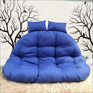YAYONG Cuscino oscillante per Appendere Le Uova Senza staffe Cuscino Lavabile con Doppia Anta Cuscino per seggiolone Imbottito 145 × 117cm (Solo Cuscini di Vendita)