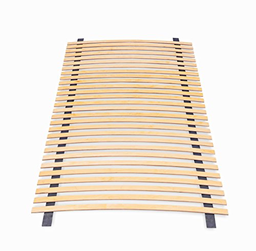 ECOFORM - Rete a doghe, avvolgibile, base per letto 70/80/ 90 x 200 cm, 28 doghe (70 x 200 cm)