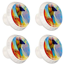 Animale uccello anatra 4 PCS Pomelli per Porta, Pomolo per Mobile, Pomelli per Mobili con Viti, Maniglia per Armadietto, Pomelli per Porta, Pomelli per Cassetti per Porta, Armadio, Cassetto e Credenza