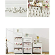 Comodino GCX- comodino moderno in legno massello con forte capacità di cuscinetto per camera da letto, studio, ecc moda, Legno, 36×28×42cm