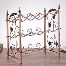 LHQ-HQ cremagliera del Vino cremagliera del Vino del Ferro Esposizione Domestica cremagliera Soggiorno Vino Bar Rack cremagliera a più del Vino della Bottiglia espositore da Tavolo battuto