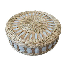 LTINN Paglia Fatta a Mano, Tatami e Cuscini per finestre a bovindo, Cuscini ispessiti per adorare la Meditazione del Buddha, Che Sono pratici e Facili da Pulire.
