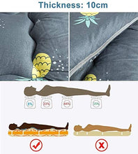 zyl Materasso a Doppio Pavimento Singolo Dormitorio Giapponese per Studenti Materasso Pieghevole Materasso Futon Materasso da Campeggio Portatile Cuscino per Bambini Lettino Lettino Culla Spesso