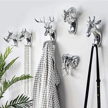Hacoly ganci portasciugamani creativo ganci da parete a forma per Bagno guardaroba Appendiabiti Ganci Gancio adesivo impermeabile Gancio autoadesivo(avere Unghie e vite) 1 Pz-Bronzo a testa di cavallo