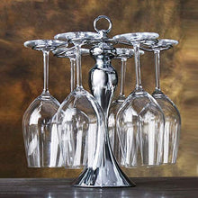 KANJJ-YU Bicchiere di vino cremagliera vino rosso vino ripiano in vetro a testa in giù portabicchieri cremagliera creativo cremagliera vino vino vino cremagliera della bottiglia di vino for la casa di